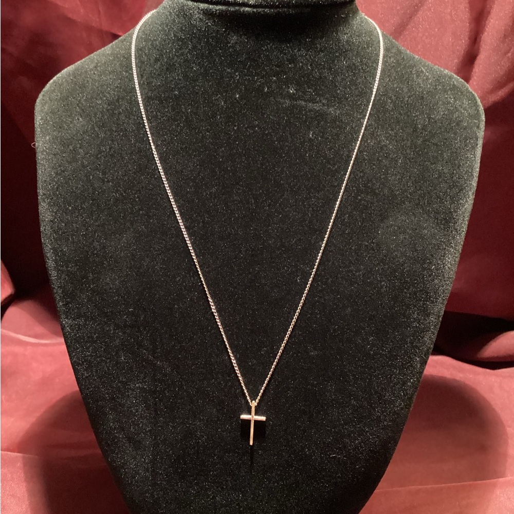 Vintage Cross Pendant Necklace